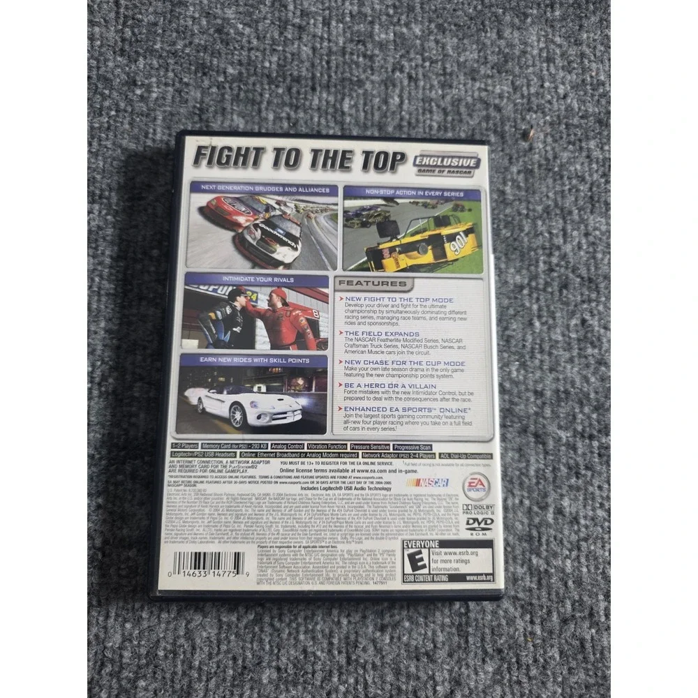 NASCAR 2005 Chase For the Cup PlayStation 2 PS2 Complete in Box